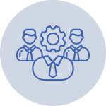 icon for dedicated team of professionals